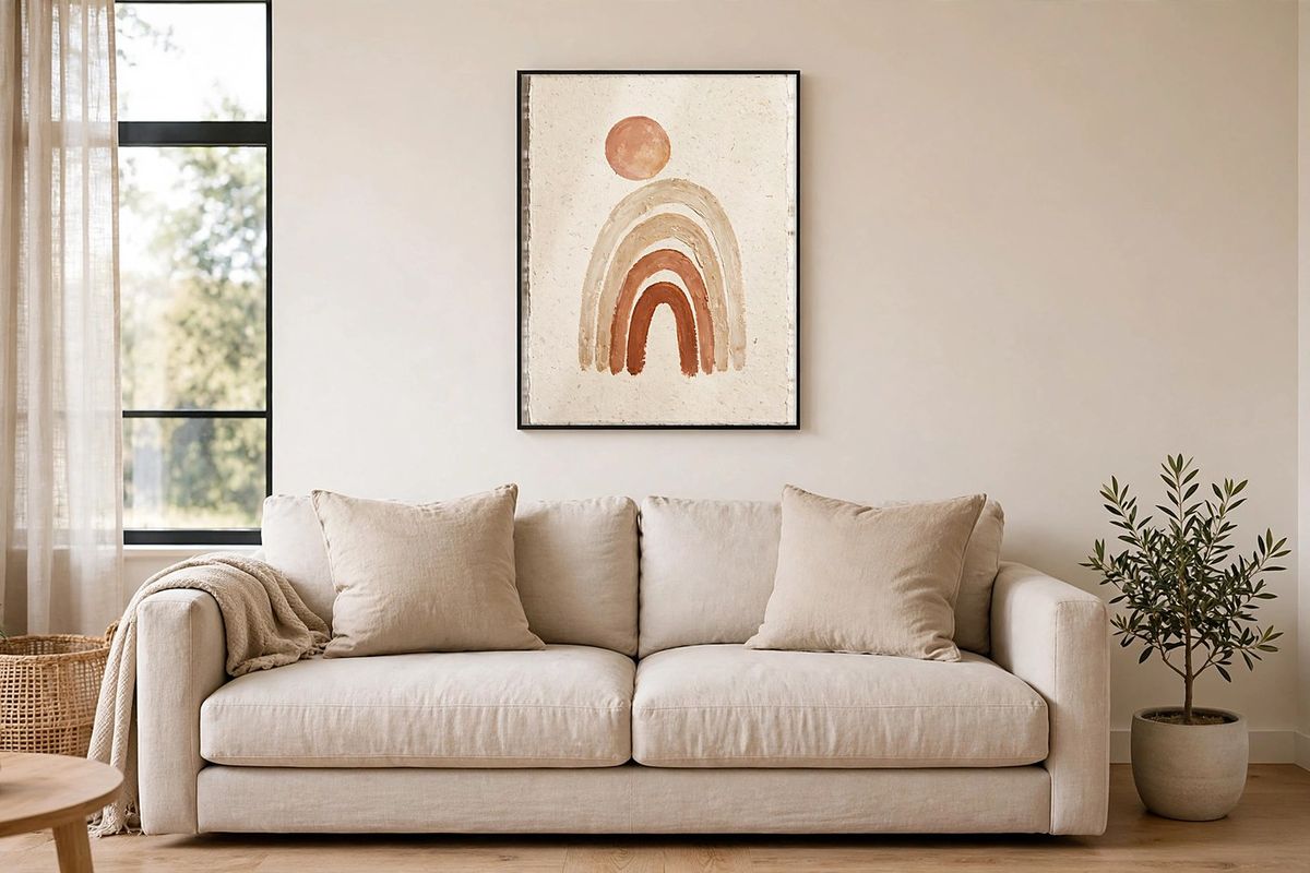 Japandi Organic Arches Print — Free Printable Wall Art photo 2