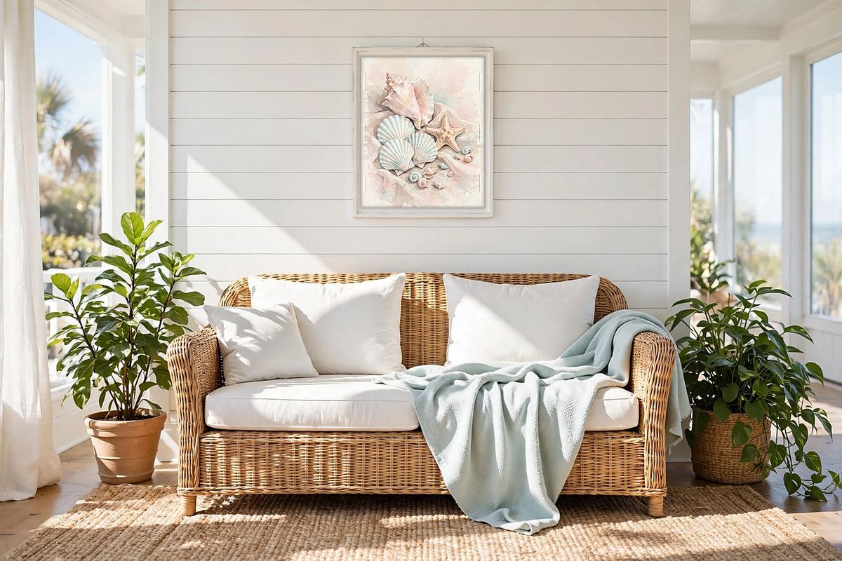 Seashell Still Life Print — Free Printable Wall Art photo 3