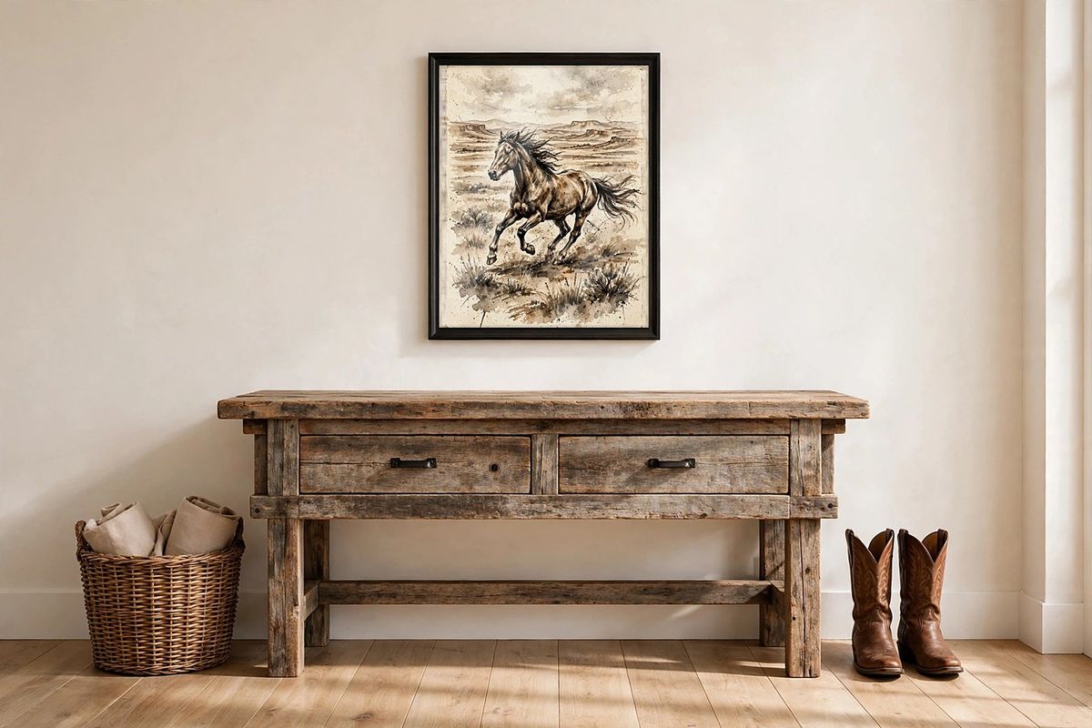 Wild Mustang Print — Free Printable Wall Art photo 3